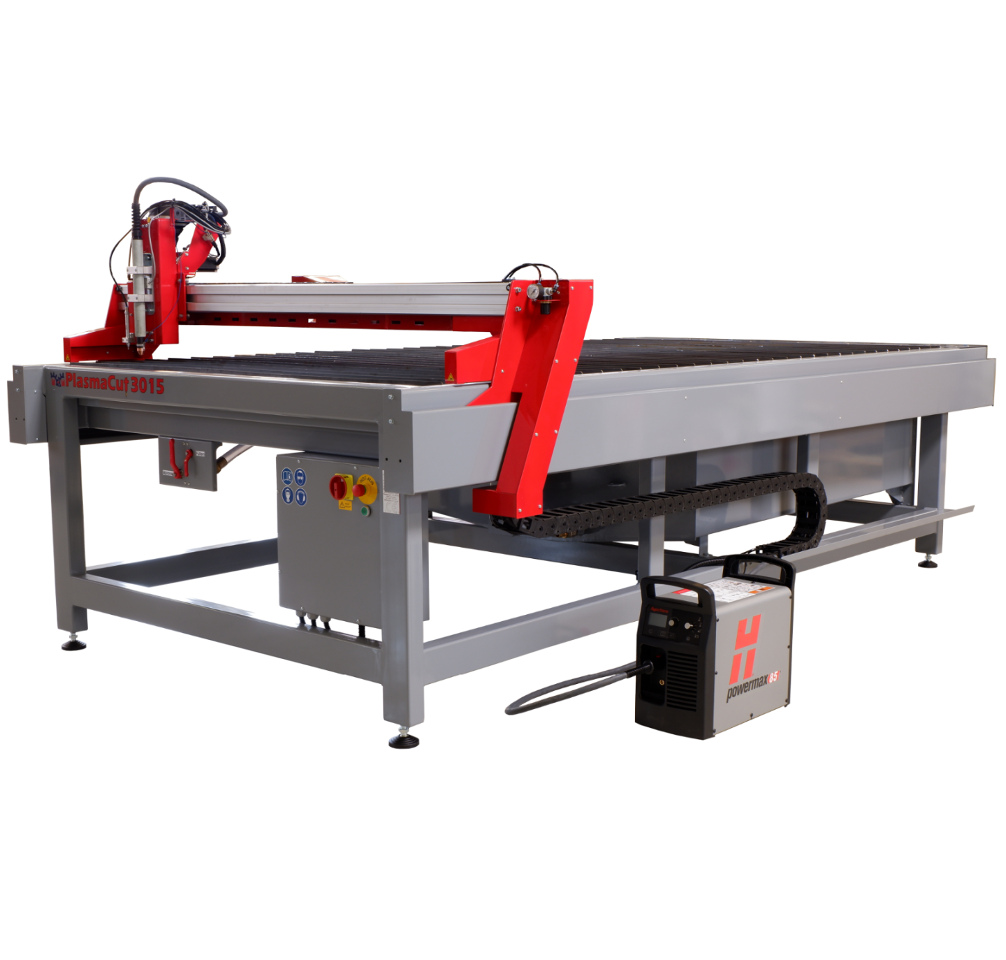 CNC Plasmaschneidanlage für Großformat, Mittelformat und Kleinformat.