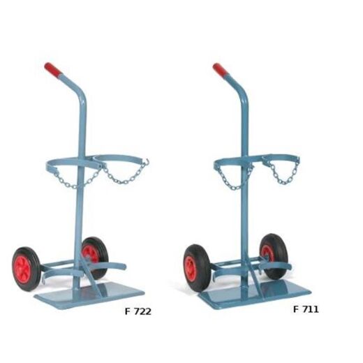 Nies Flaschenwagen f&uuml;r 1 x 10l / 1 x 11 kg Propan Gasflaschen