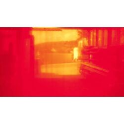 Schwei&szlig;vorhang orange 470 x 0,4 mm 5er Set als Lamelle