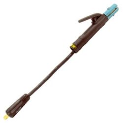 Schwei&szlig;kabel mit Elektrodenhalter 16 mm&sup2;, 9 mm Dorn, L&auml;nge 4 m