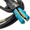 Schwei&szlig;kabel mit Elektrodenhalter 35 mm&sup2;, 13 mm Dorn, L&auml;nge 4 m