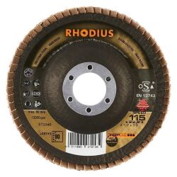 Rhodius Jumbo Speed Extended 125 mm F&auml;cherscheibe VPE = 10 Stck.