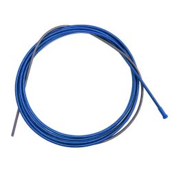 Drahtspirale 0,8 -1,0 mm blau ummantelt 4,4 m