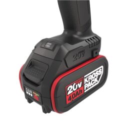 Kress 20V Akkuschrauber 65Nm mit 2x 4.0Ah Akku &amp; Stapelbox - KUA72.1