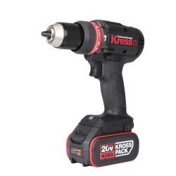 Kress 20V Akku Schlagbohrschrauber 70Nm mit 2x 4.0Ah Akku &amp; Stapelbox - KUC31.2