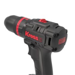 Kress 20V Akku Schlagbohrschrauber 70Nm mit 2x 4.0Ah Akku &amp; Stapelbox - KUC31.2