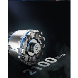Kress 20V Akku Schlagschrauber 3/4&quot; 2100Nm ohne Akku, mit Stapelbox - KUB35.91