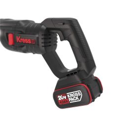 Kress 20V Akku S&auml;bels&auml;ge 29 mm mit 2x 4.0Ah Akku &amp; color box - KUE01