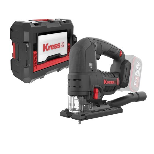 Kress 20V Akku-Stichs&auml;ge 135 mm, Stapelbox - KUE26.91