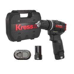 Kress 12V Combopack Akku Schlagbohrschrauber 40Nm + Akku Schlagschrauber 140Nm mit 2x 2.0Ah Akku &amp; Koffer - KUG02