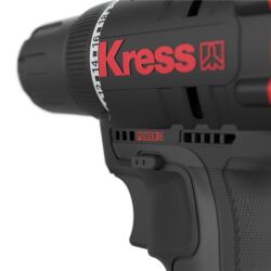 Kress 12V Combopack Akku Schlagbohrschrauber 40Nm + Akku Schlagschrauber 140Nm mit 2x 2.0Ah Akku &amp; Koffer - KUG02