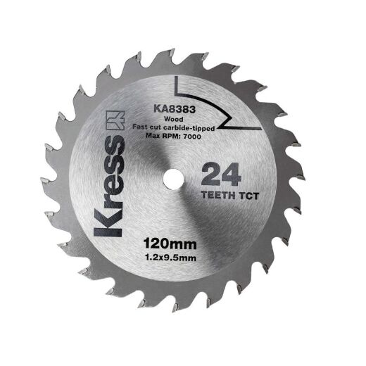 Kress 120mm 24T TCT blade - KA8383