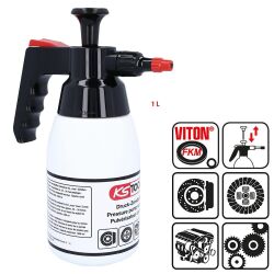 KS TOOLS Pumpsprühflasche für Bremsenreiniger, 1 l