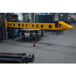 ETZOLD RAPTOR 40 Schwenkarm mit Koffertr&auml;ger, L&auml;nge 4,0 m - zweigliedrig