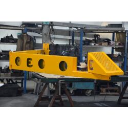 ETZOLD RAPTOR 40 Schwenkarm mit Koffertr&auml;ger, L&auml;nge 4,0 m - zweigliedrig
