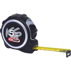 KS TOOLS Bandmaß mit Feststeller, schwarz-grau,...