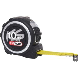 KS TOOLS Bandmaß mit Feststeller, schwarz-grau,...
