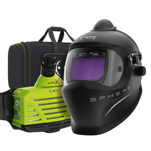 optrel sphere X 2.5 mit e3000X Frischluftsystem
