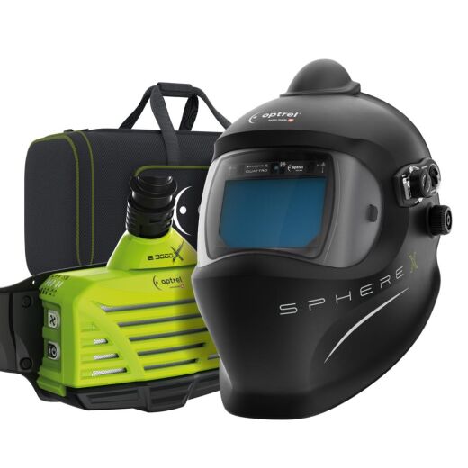 optrel sphere X quattro mit e3000X Frischluftsystem