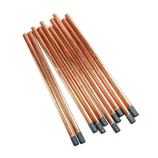 Kohleelektrode rund 10,0 x 305 mm, 500 - 550 A