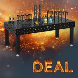 Siegmund Schweißtisch Retro 2000x1000x200 inkl....