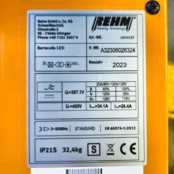Rehm Barracuda&reg; 125i Plasmaschneider gebraucht