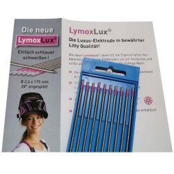 Litty Lymox LUX&copy; Wolframelektrode grau-pink 1,6 x...